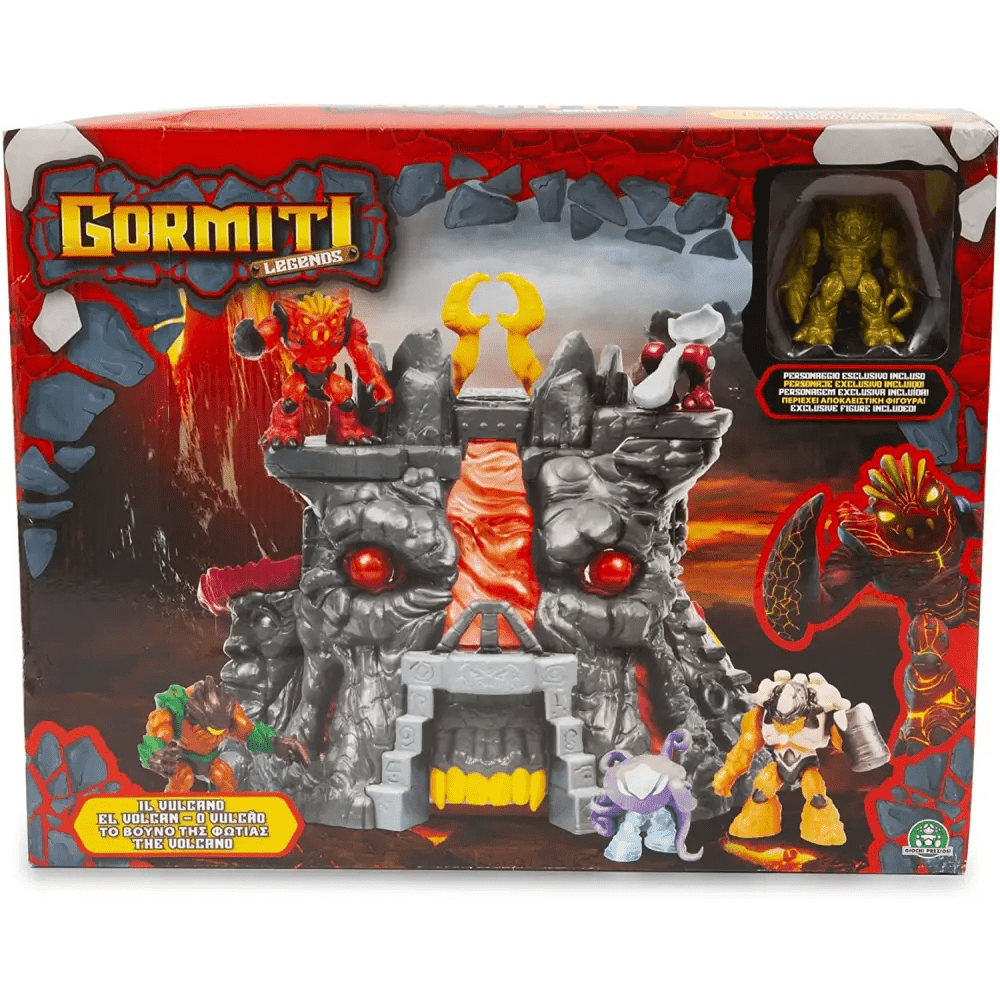 Toys Center Gormiti Personaggi Giocattoli Gormiti Playset Vulcano