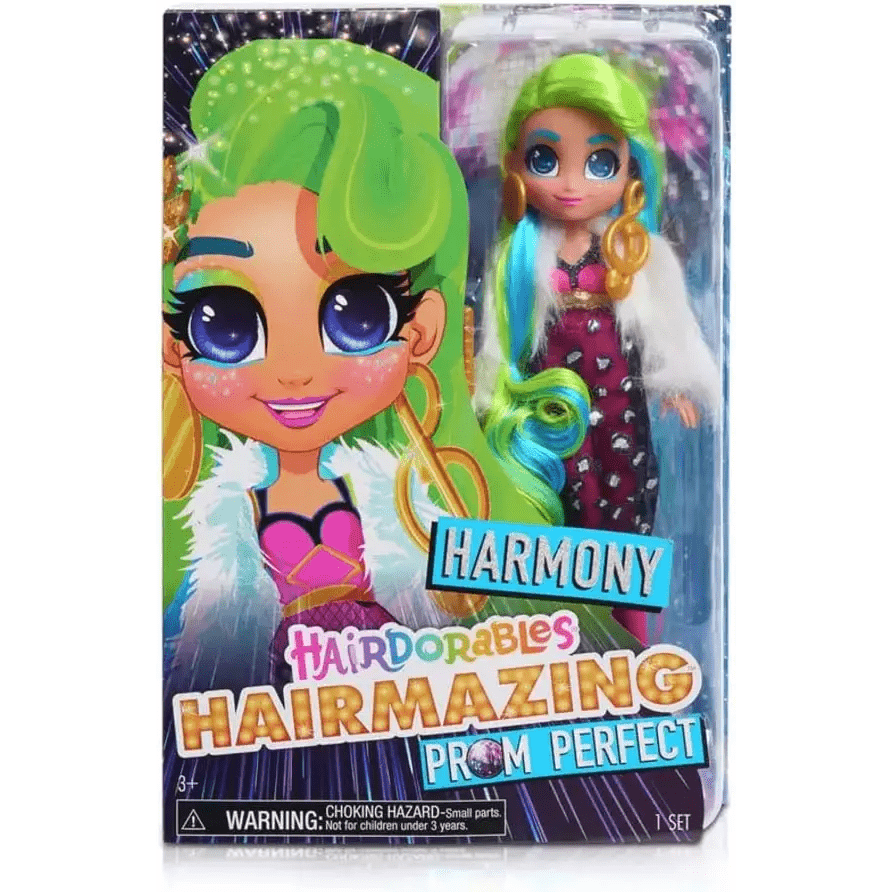 Hairdorables Hairmazing Prom Perfect bambola Harmony - Giocattoli e Bambini - Toys Store5060888397628