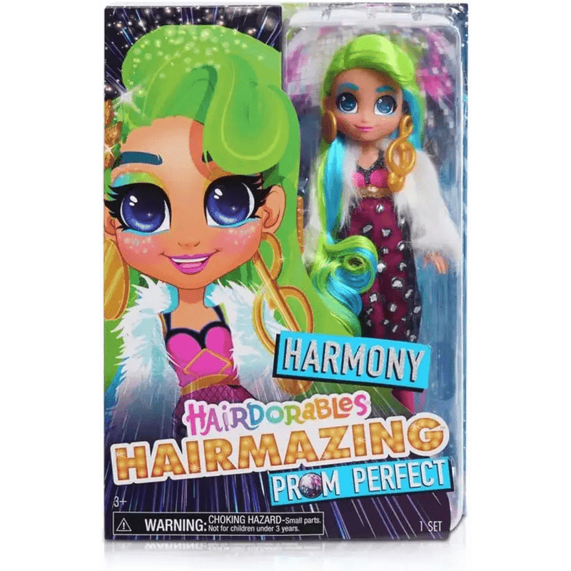 Hairdorables Hairmazing Prom Perfect bambola Harmony - Giocattoli e Bambini - Toys Store5060888397628