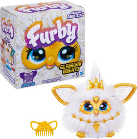 Furby Gold Glam Bianco Interattivo