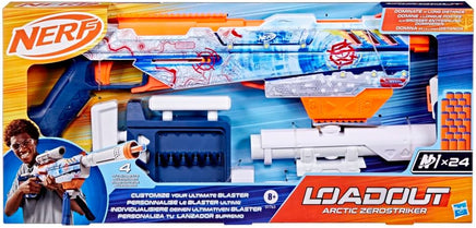 Nerf Loadout Blaster Arctic Zerostriker - hasbro nerf loadout