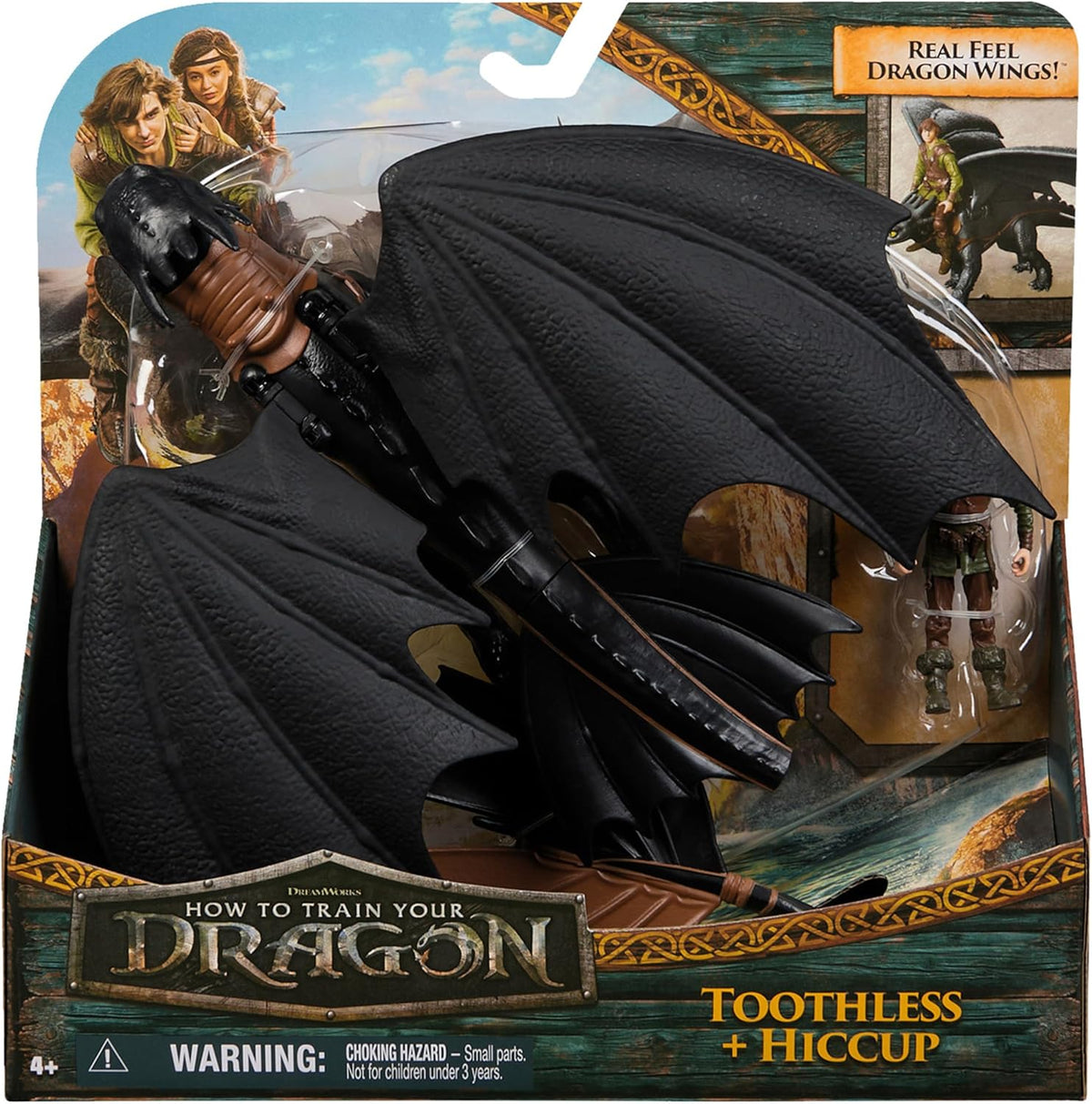 Giocattoli DreamWorks Dragons | Sdentato & Hiccup – Drago e Vichingo 4+ - hiccup toothless