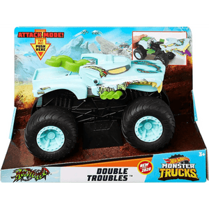 Hot Wheels 1:24 Mega TRASFORMAZIONE Double Troubles