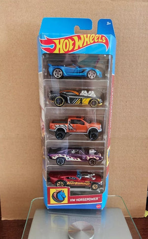 Hot Wheels 5 veicoli - HW Horsepower