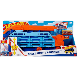 Hot Wheels autotrasportatore 2 in 1 Pista