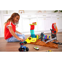 Hot Wheels Monster Trucks Pista degli Scontri Semifinali - MATTEL - Automobili giocattolo - 0194735136599