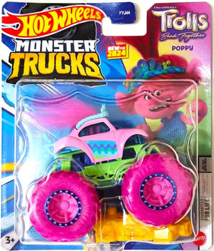 Hot Wheels Monster Trucks Trolls Poppy