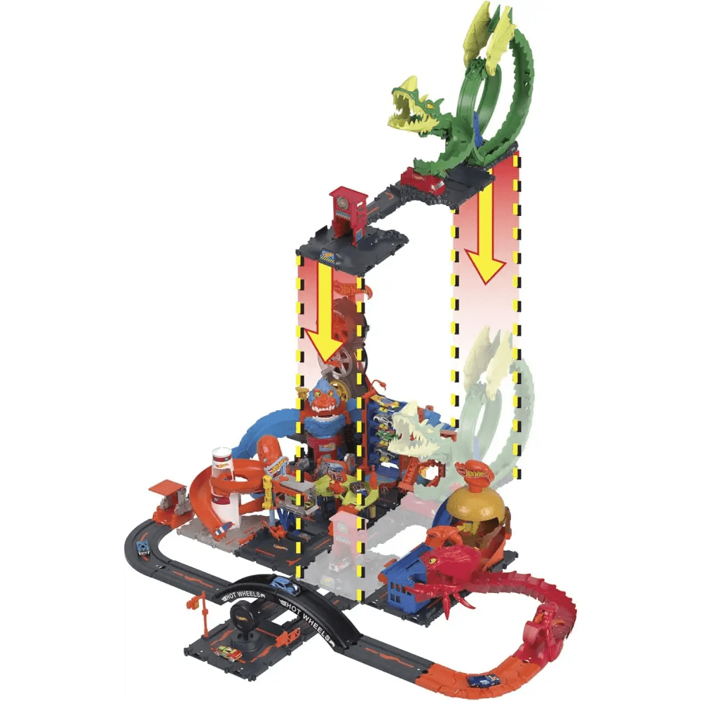 Hot Wheels pista Dragone di Fuoco - Giocattoli e Bambini - Toys Store0194735028962