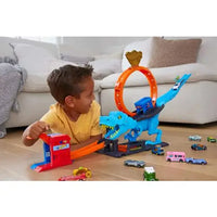 Hot Wheels pista sfreccia sul T-Rex - mattel - Veicoli giocattolo - 0194735109678