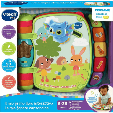 Il Mio Primo Libro Interattivo - Le Mie Tenere Canzoncine - Giocattoli e Bambini - Toys Store3417761667798
