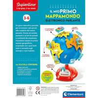 Il Mio Primo Mappamondo Elettronico Parlante Sapientino - Clementoni - Giocattoli educativi - 8005125164486