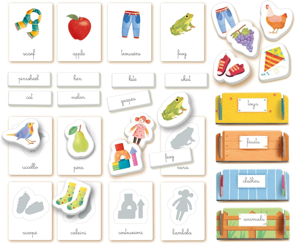 Clementoni Sapientino Montessori – Primo Inglese - inglese montessori
