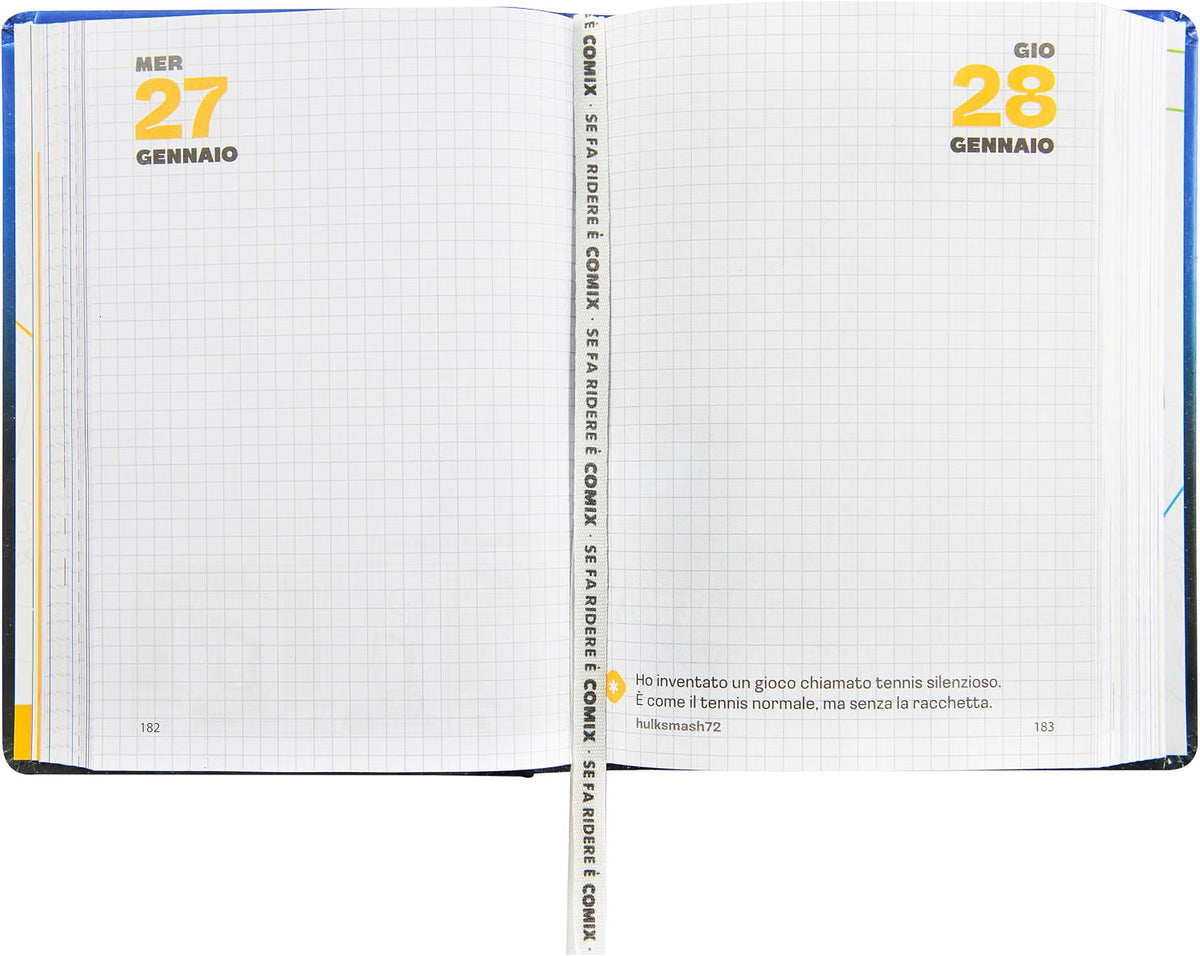 Diario agenda Comix 16 Mesi Mini Nuanced BB scuola 2026/2027 - interno diario comix mini nuanced