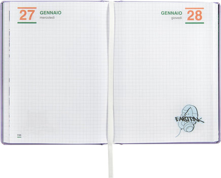 Diario Scuola Eastpak 13 Mesi 2026/2027 Medium Lilla - interno diario eastpak ccce448e f742 4a68 b431 be74c6ff9049