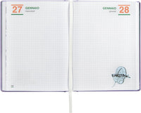 Diario Scuola Eastpak 13 Mesi 2026/2027 Medium Lilla - interno diario eastpak ccce448e f742 4a68 b431 be74c6ff9049