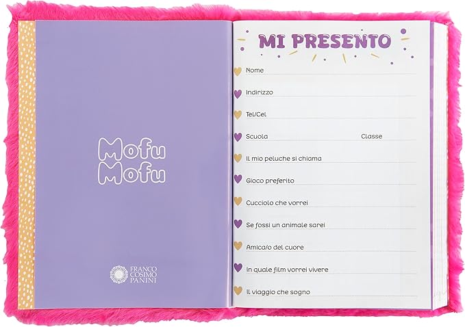 DIario scuola Mofu Mofu copertina Unicorno - Giocattoli e Bambini - Toys Store8058263227698