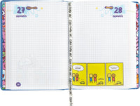 Agenda 16 Mesi Scomix by Sio Blu 2026/2027 – Diario Scuola Medium - interno diario sio scottex