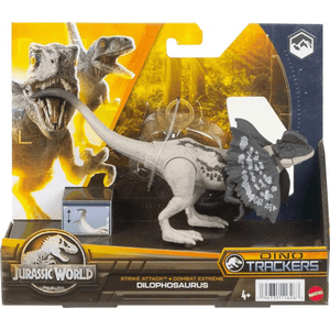 Jurassic World dinosauro Dilofosauro morso d'attacco