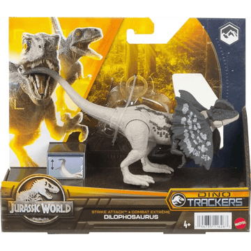 Jurassic World dinosauro Dilofosauro morso d'attacco - Giocattoli e Bambini - Toys Store0194735116263