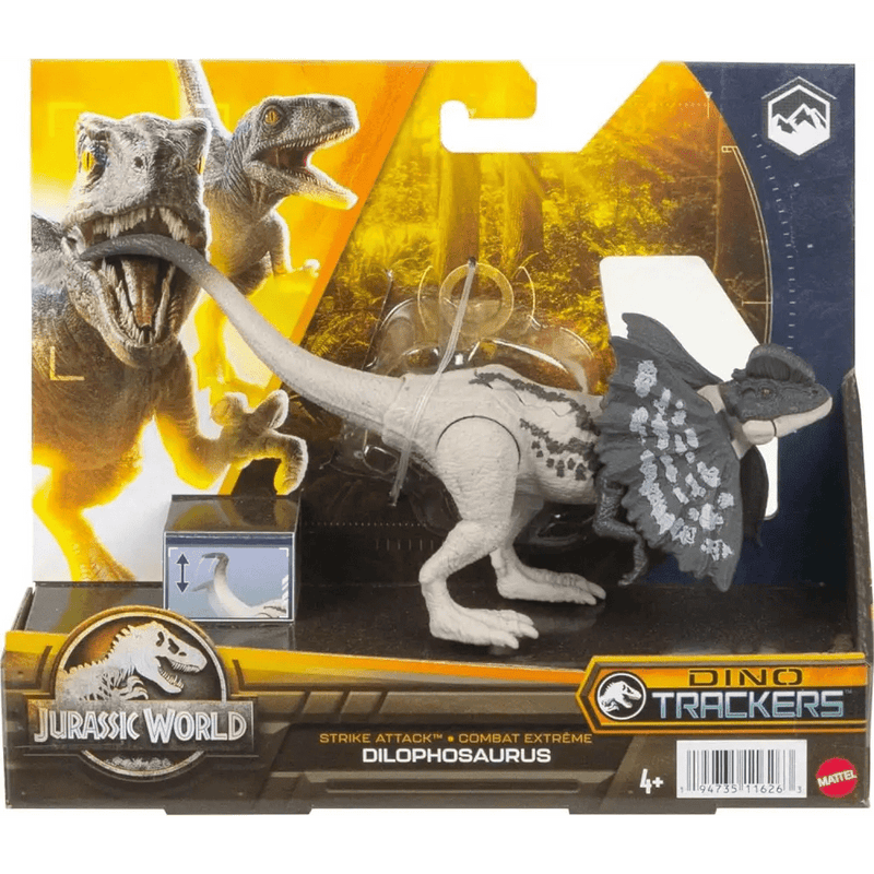 Jurassic World dinosauro Dilofosauro morso d'attacco - Giocattoli e Bambini - Toys Store0194735116263