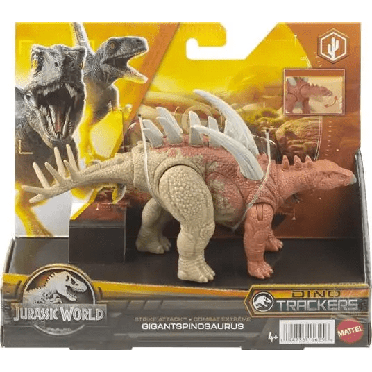 Jurassic World dinosauro Gigantspinosaurus morso d'attacco - Giocattoli e Bambini - Toys Store0194735116256
