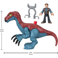 Jurassic World Terizinosauro e Owen