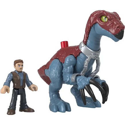 Jurassic World Terizinosauro e Owen
