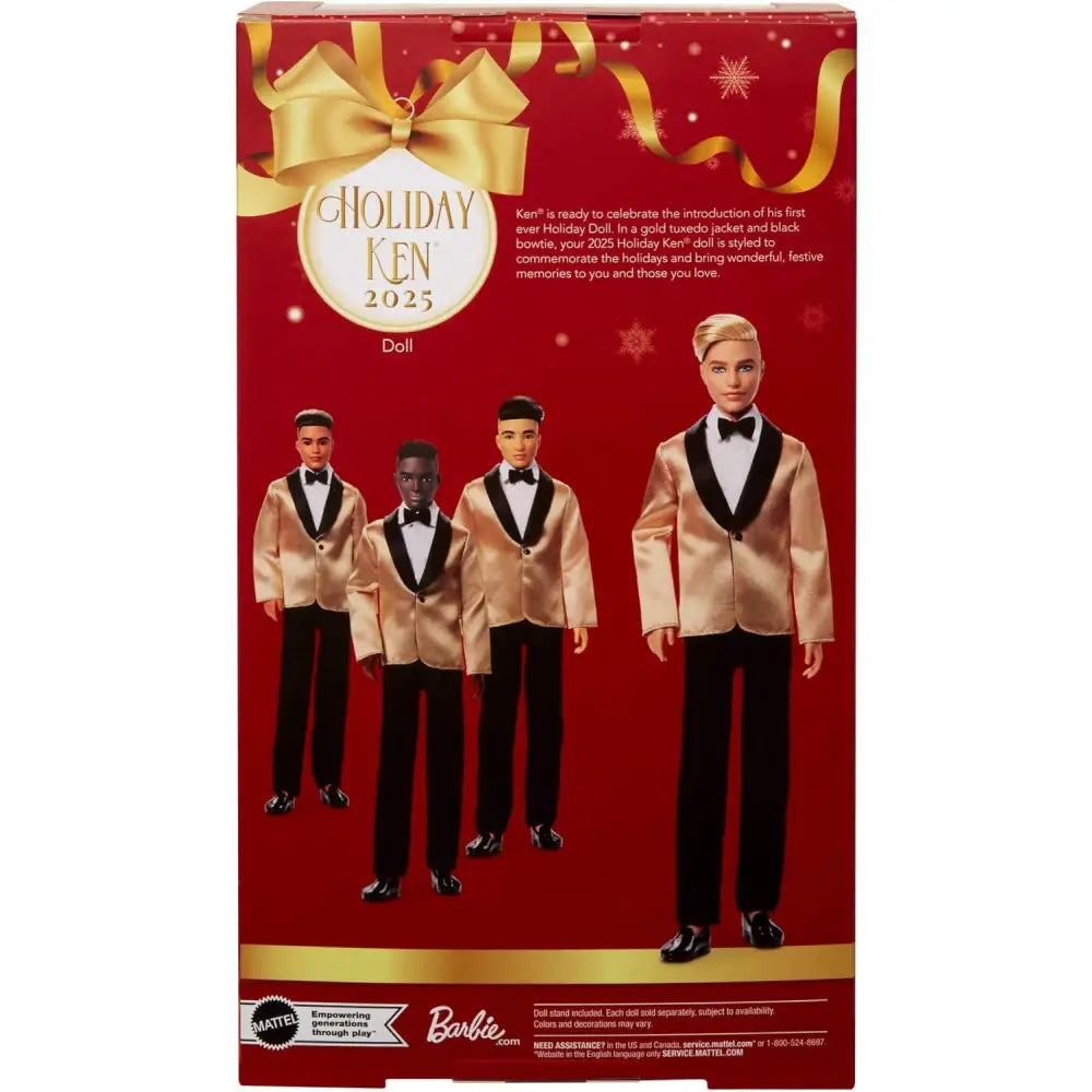 Ken Magia delle Feste 2025 - MATTEL - Bambole - 0194735316250