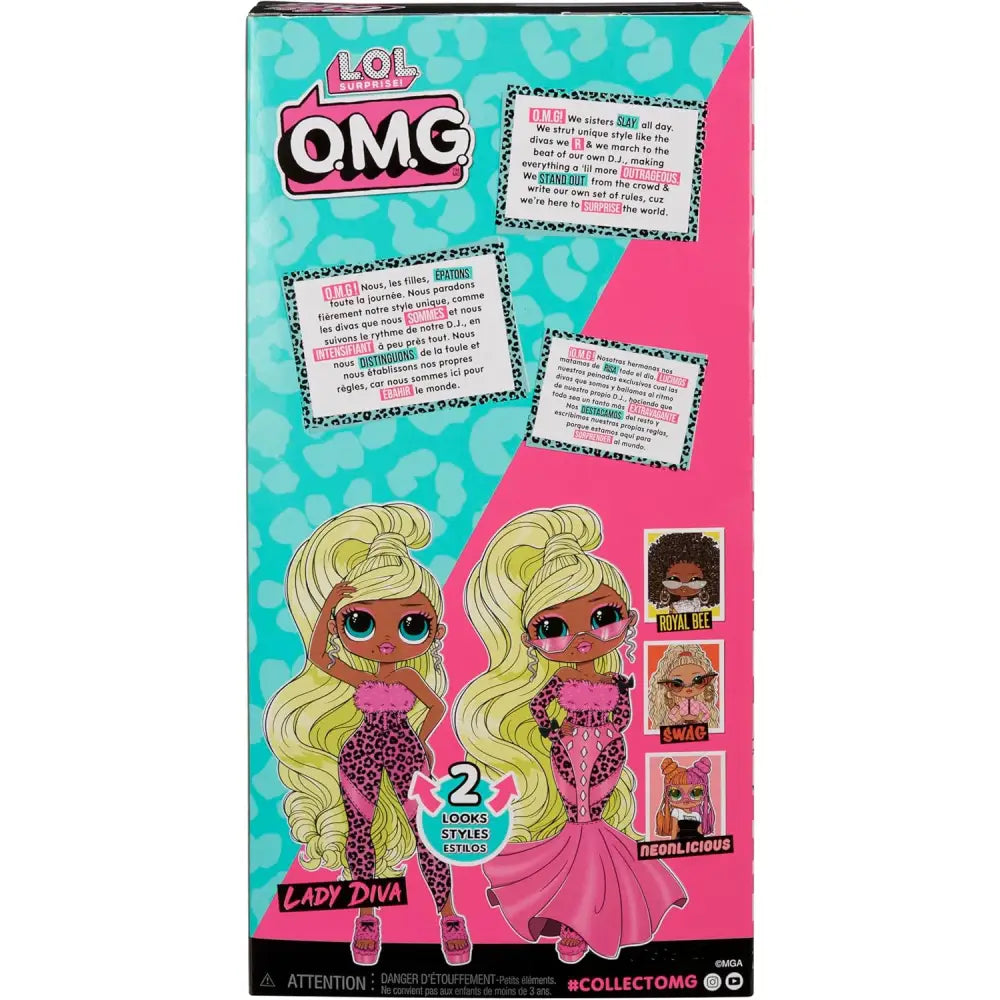 L.O.L. Surprise! OMG - Lady Diva - MGA - Bambole - 0035051591597
