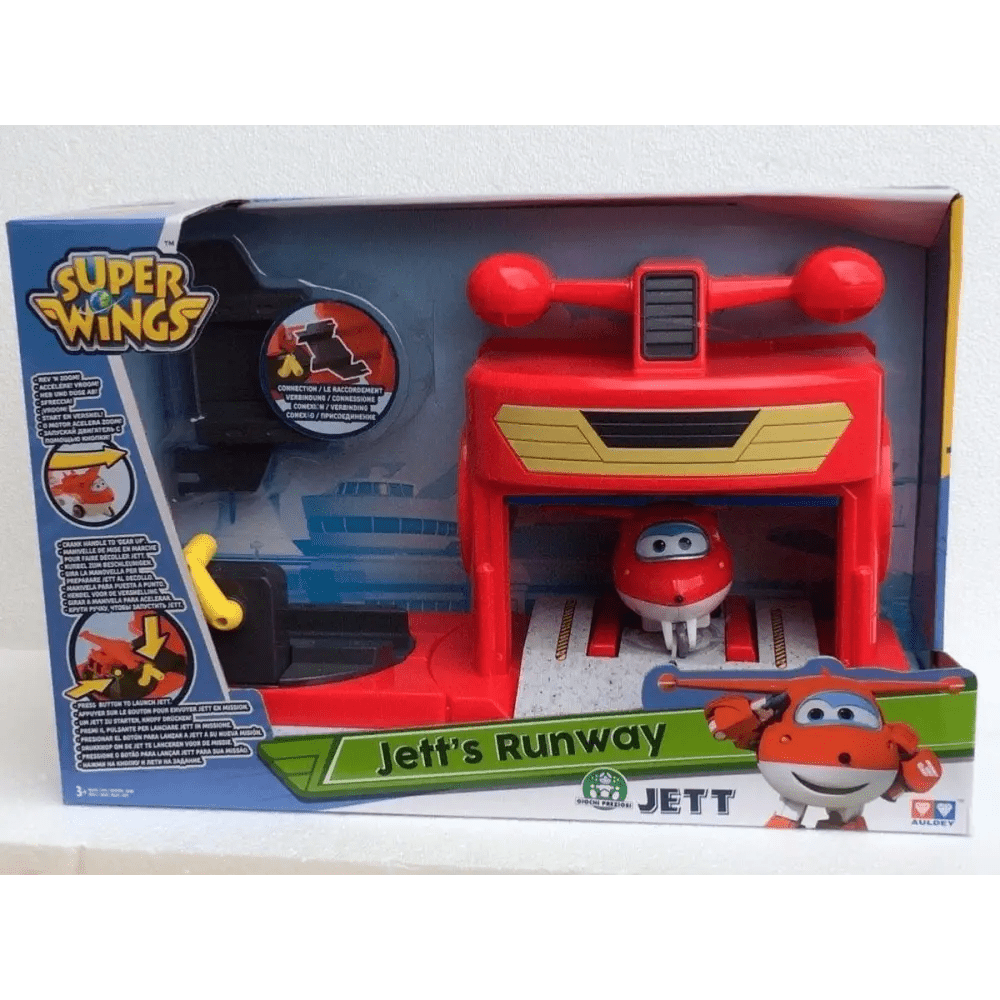 La pista di Jett playset Super Wings