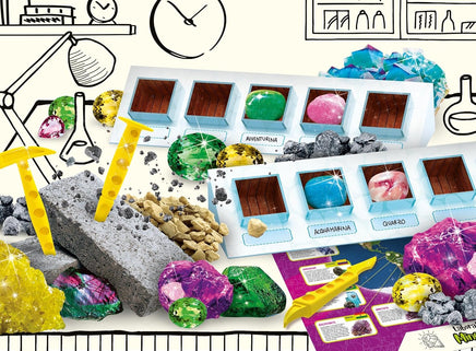 Laboratorio di Mineralogia - Giocattoli e Bambini - Toys Store8008324083923