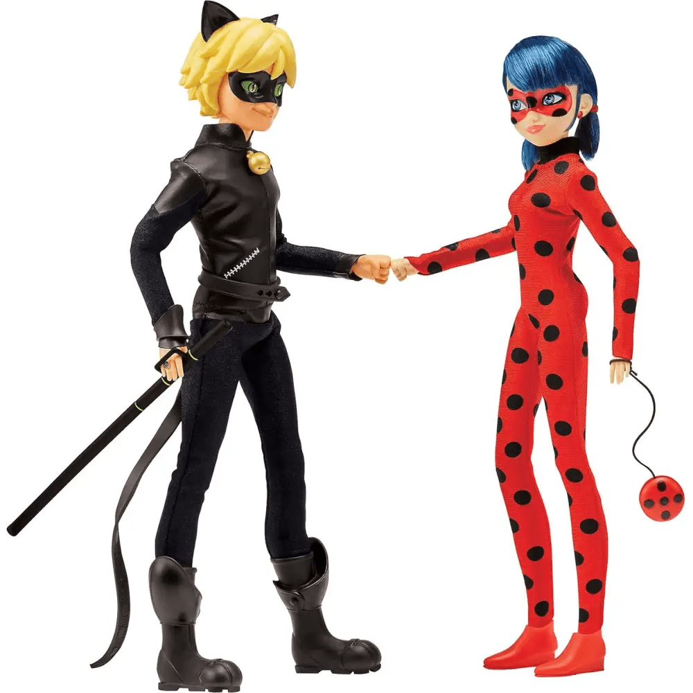 Ladybug e Black Cat 2 bambole Miraculous - Giocattoli e Bambini - Toys Store3701405800406