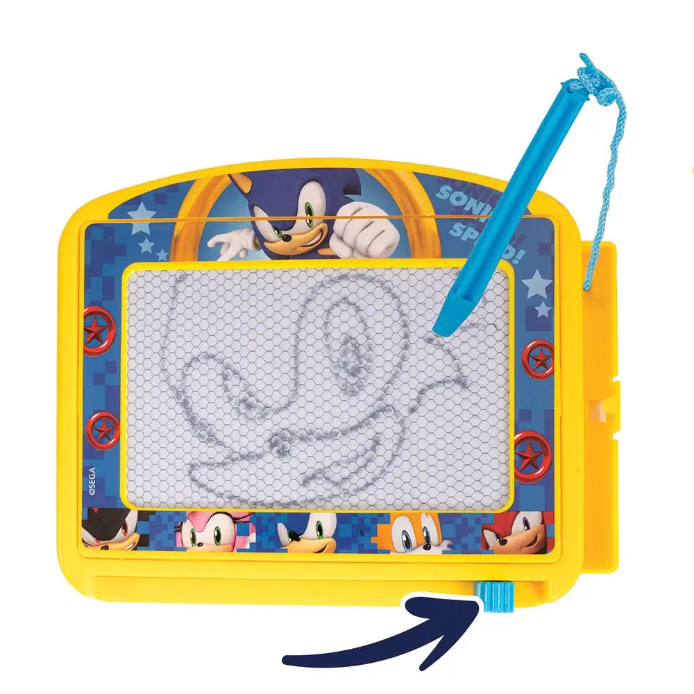 Lavagnetta Magnetica Sonic - AS Company - Tavolette disegno giocattolo - 5203068130688