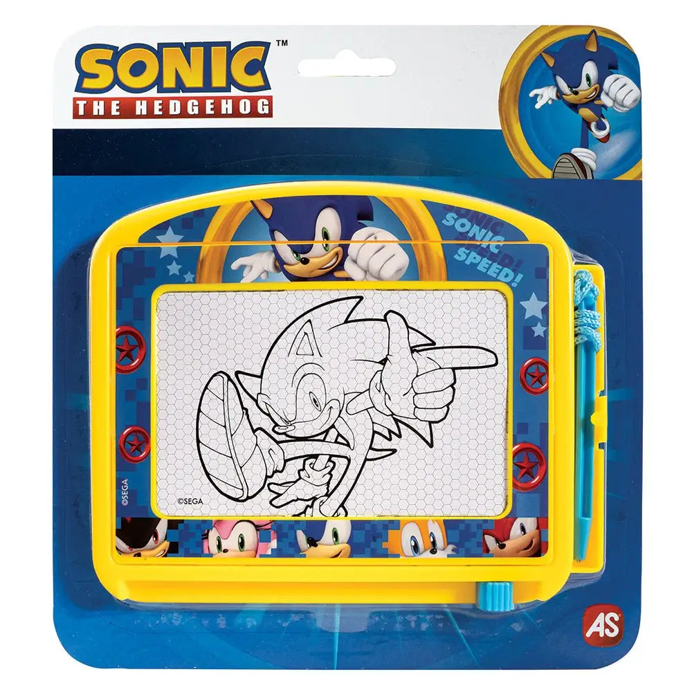 Lavagnetta Magnetica Sonic - AS Company - Tavolette disegno giocattolo - 5203068130688
