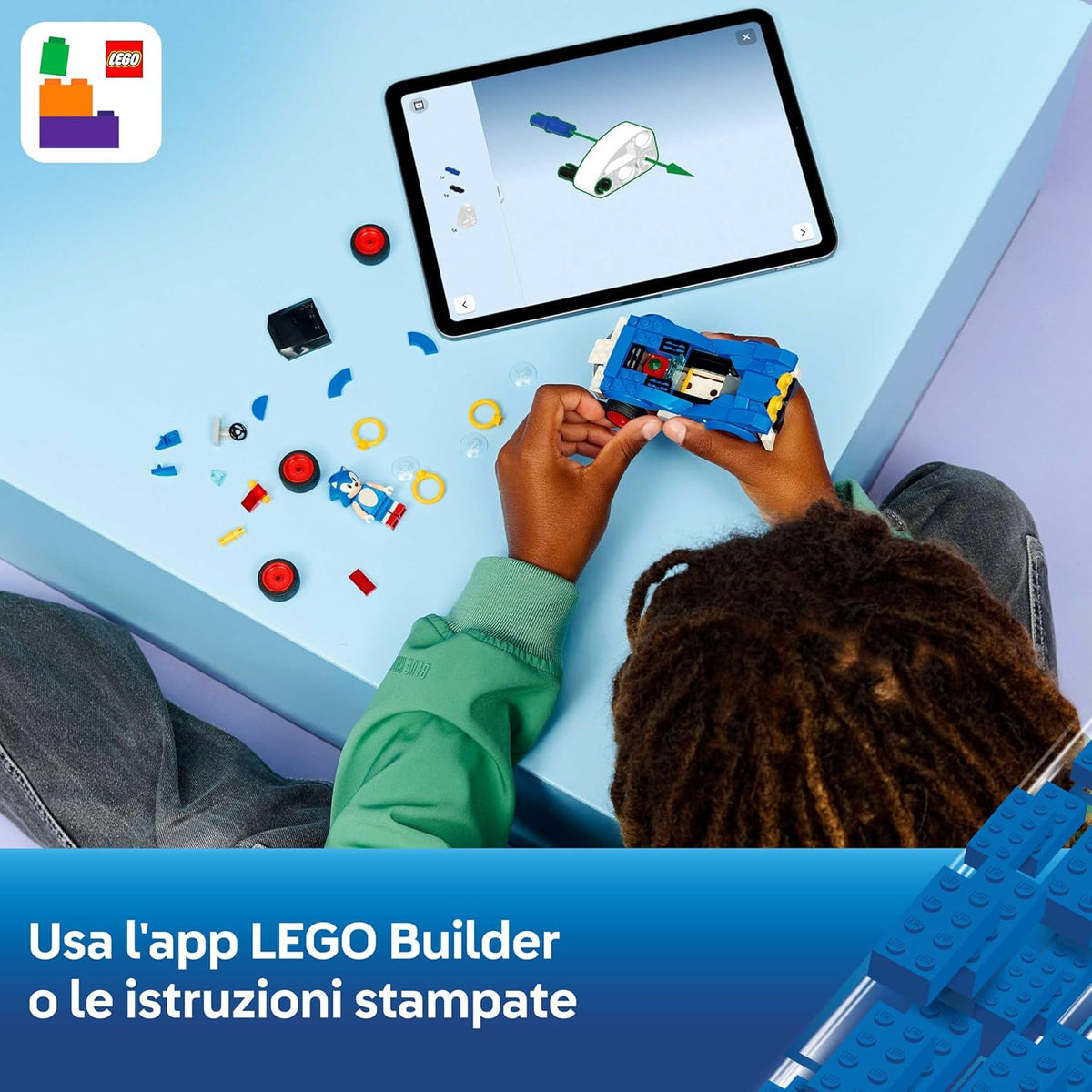 Lego sonic 77117 - Macchina Fulmine supersonico - lego app sonic