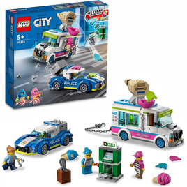Lego City 60314 Furgone dei Gelati e inseguimento