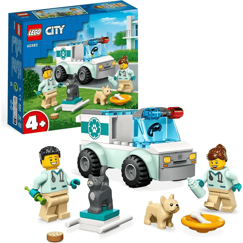 LEGO City 60382 Furgoncino di soccorso del veterinario - Giocattoli e Bambini - Toys Store5702017399812