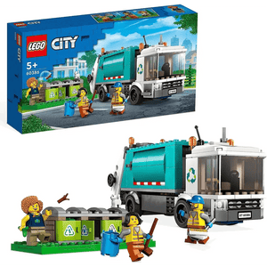 LEGO City 60386 Camion per il riciclaggio dei rifiuti