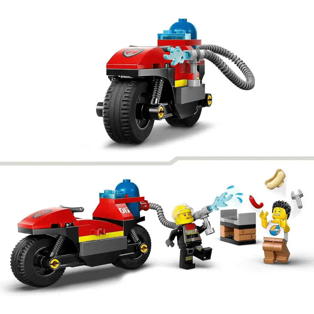 Lego City 60410 Motocicletta dei Pompieri - Giocattoli e Bambini - Toys Store5702017582924