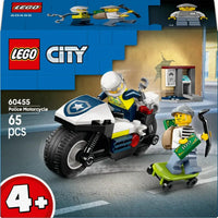 LEGO City – Moto della Polizia (60455) - Costruzioni - 5702017812458