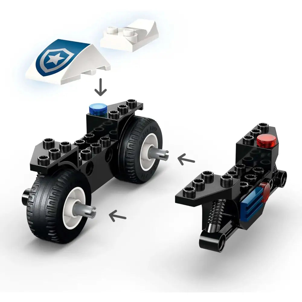 LEGO City – Moto della Polizia (60455) - Costruzioni - 5702017812458