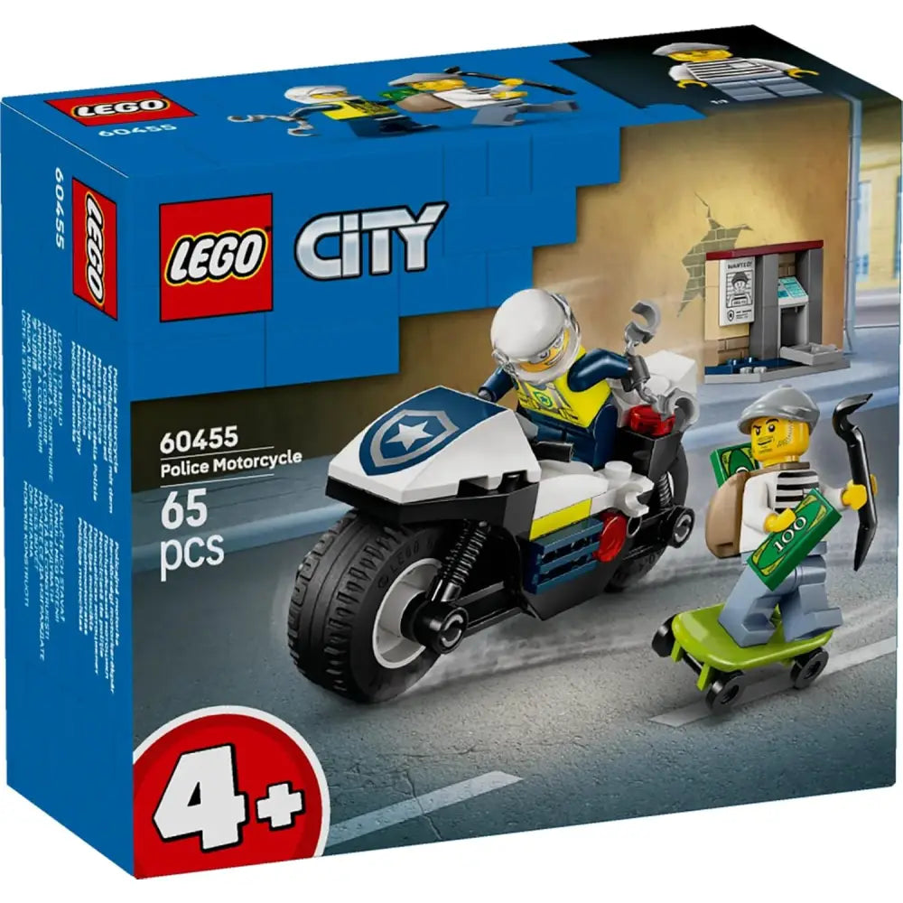 LEGO City – Moto della Polizia (60455) - Costruzioni - 5702017812458