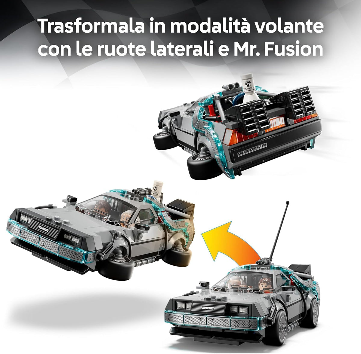 LEGO Speed Champions 77256: DeLorean Ritorno al Futuro - lego costruzioni kit