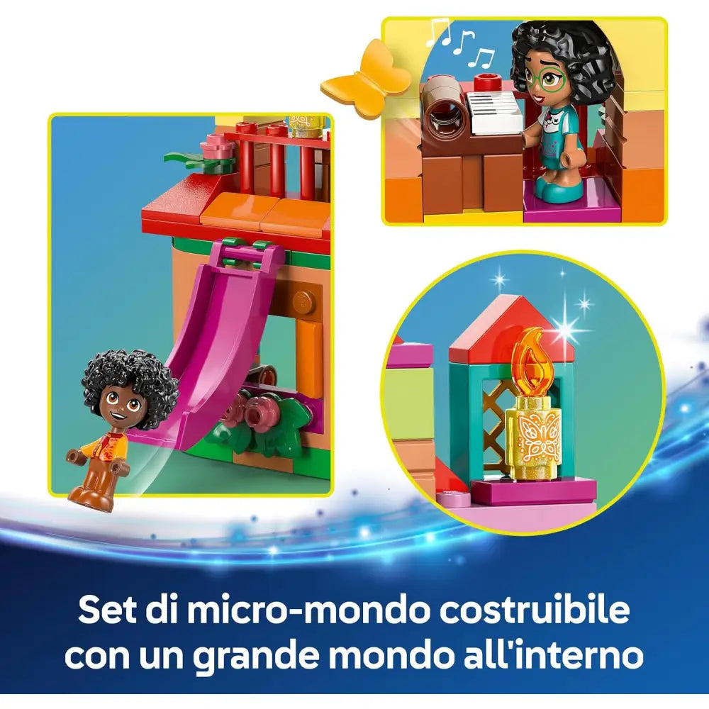 LEGO Encanto 43261 - Mini Casa Disney - Blocchi a incastro - 5702017814506