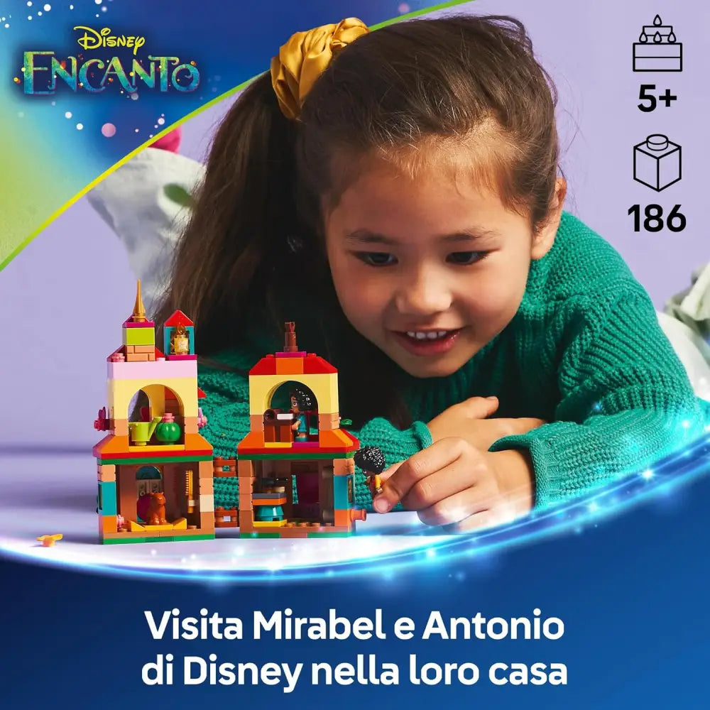 LEGO Encanto 43261 - Mini Casa Disney - Blocchi a incastro - 5702017814506