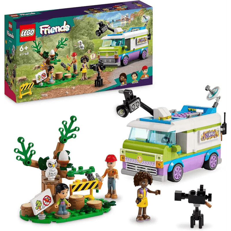 Lego Friends 41749 Furgone della troupe televisiva - Giocattoli e Bambini - Toys Store5702017415321