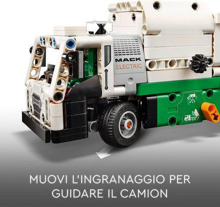 LEGO Technic 42167 – Camion Spazzatura Mack LR Electric
