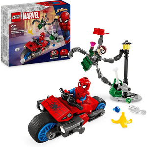 LEGO Marvel 76275 Inseguimento sulla moto: Spider-Man vs. Doc Ock