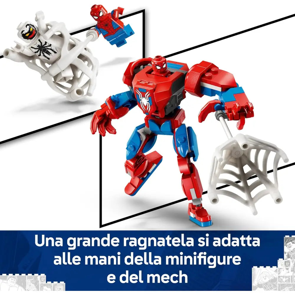 LEGO | Marvel Spider-Man Mech vs. Anti-Venom (76308) - Costruzioni - 5702017817811