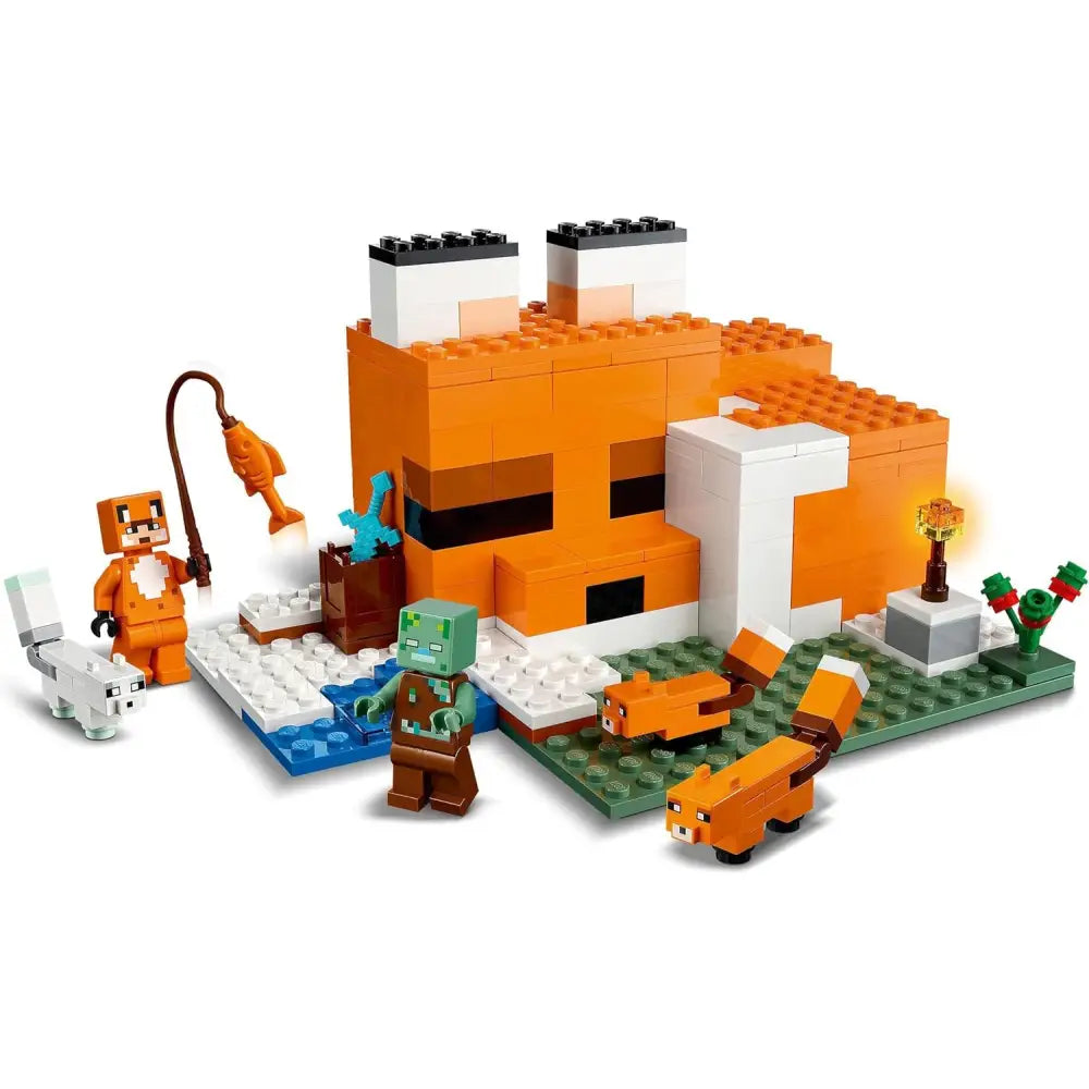 Lego Minecraft 21178- Il capanno della volpe - Blocchi a incastro - 5702017155791
